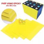 PHÍP THỦY TINH VÀNG EPOXY